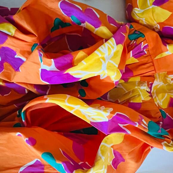 Altar’s State Floral Print Flare Hem Dress Size XS - Picture 6 of 8